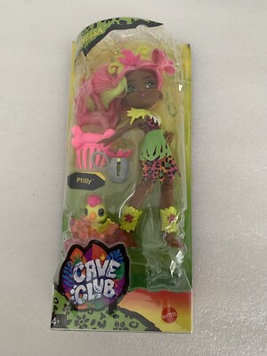 Mattel Cave Club FERNESSA DOLL with pet Ptilly
