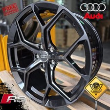 💣RS6 black KIT 4 Cerchi In Lega 19 Compatibili con Audi A5 Coupè A6 A7 Q4 Q5 Q7