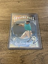 1995 Stadium Club Crystal Ball Florida Marlins Baseball Card #CB10 Quilvio Veras