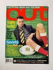 Out Magazine July 2004 - Kevin Kline, Billy Bean, Greg Louganis