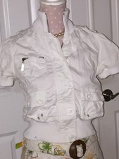 Papaya Women's Jacket, Size S, White,