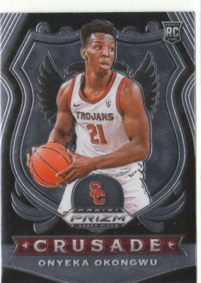 20/21 2020/21 Prizm Draft Picks Base Crusade #85 Onyeka Okongwu Hawks 