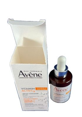 Avene Vitamin Active Cg Radiance Concentrated Serum 1oz NEW IN BOX