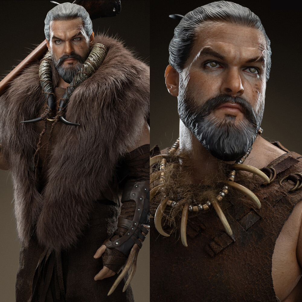 Art Figures See BABA VOSS Jason Momoa 1/6 Action Figure Model AF