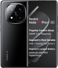 REDMI Note 14 Pro 5G Titan Black 512 GB 12 GB RAM Global Version Unlocked