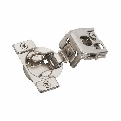 10 PAK 1 Pair; 1-1/4inNickel Overlay Concealed Hinge; Compact self close hinge.