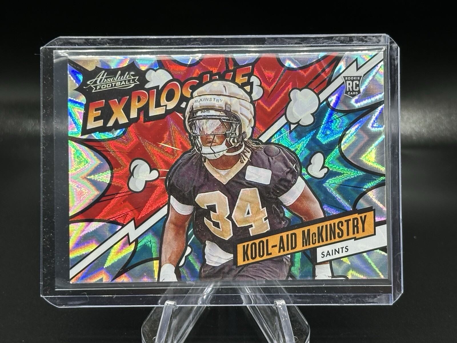 2024 Absolute EXPLOSIVE Kool-Aid McKinstry Rookie Case Hit (RC)  Saints SSP