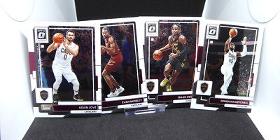 2022-23 DONRUSS OPTIC - 4 KARTEN CLEVELAND CAVALIERS BUNDLE