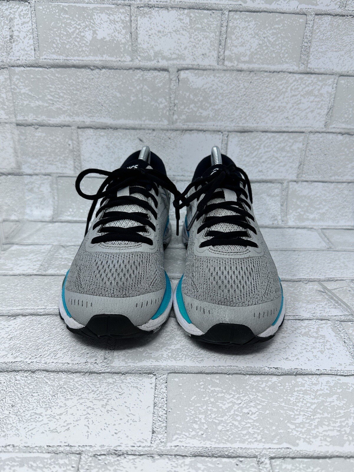 Asics Women's Gel Kayano 24 T799N Gray Running Shoes Sneakers Size 8 Pre Own image 3
