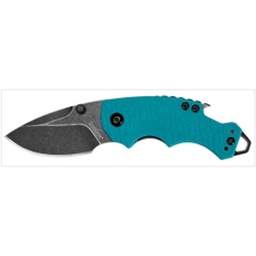Kershaw 8700TEALBW Shuffle Blackwash Finish Knife, Teal