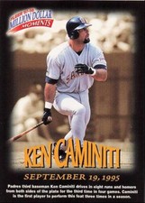 1997 Fleer Million Dollar Moments Ken Caminiti San Diego Padres #30