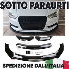 FRONT SPOILER BLADE UNDER BUMPER for 🅰️UDi️🔥A3 A4 RS4 A5 A6 C6 A7 A8 8V 8P