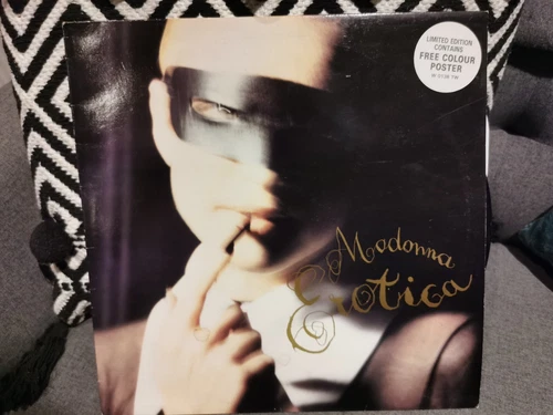 Madonna - Erotica 12” Vinyl Disc - Limited Edition - No Poster Included