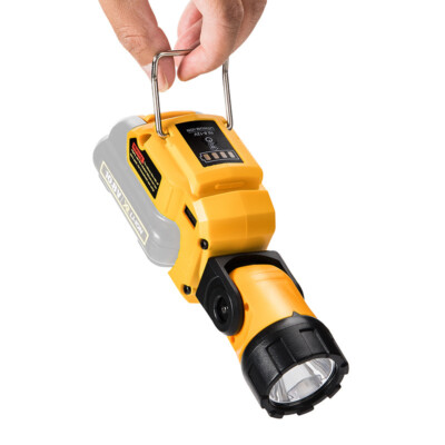 12V DCL510 Baustellen-Taschenlampe für Dewalt Li-Ion Akku 280LM LED Arbeitslicht