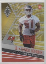 2017 Panini Phoenix Rookies Yellow 70/75 Kendell Beckwith #197 0g03