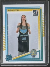 2025 Panini Donruss WNBA - Rated Rookie Ajsa Sivka #93 (RC)