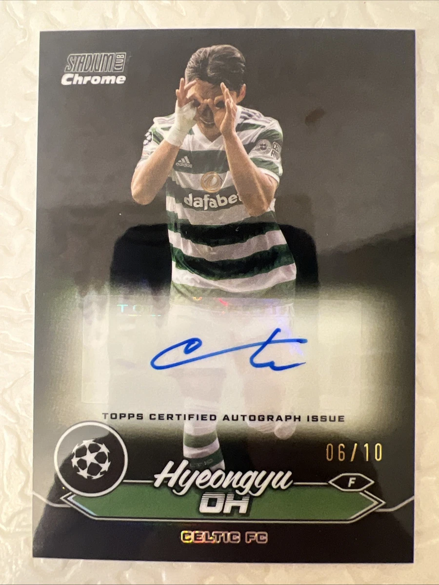Soccer Celtic Autographed Sports Trading Cards & Accessories for