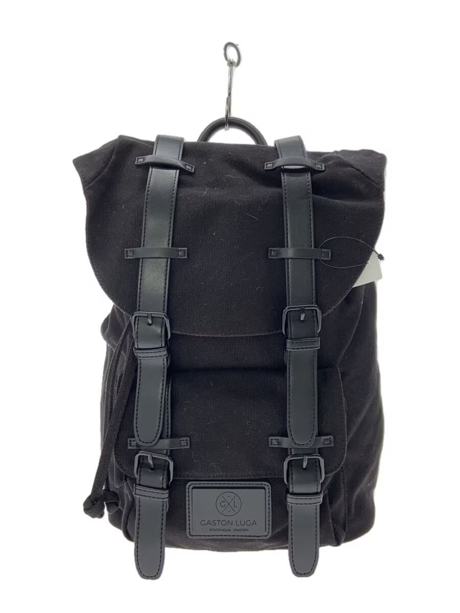 Gaston Luga Backpack Black Plain