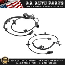 2 Rear LH & RH ABS Wheel Speed Sensors for 20...