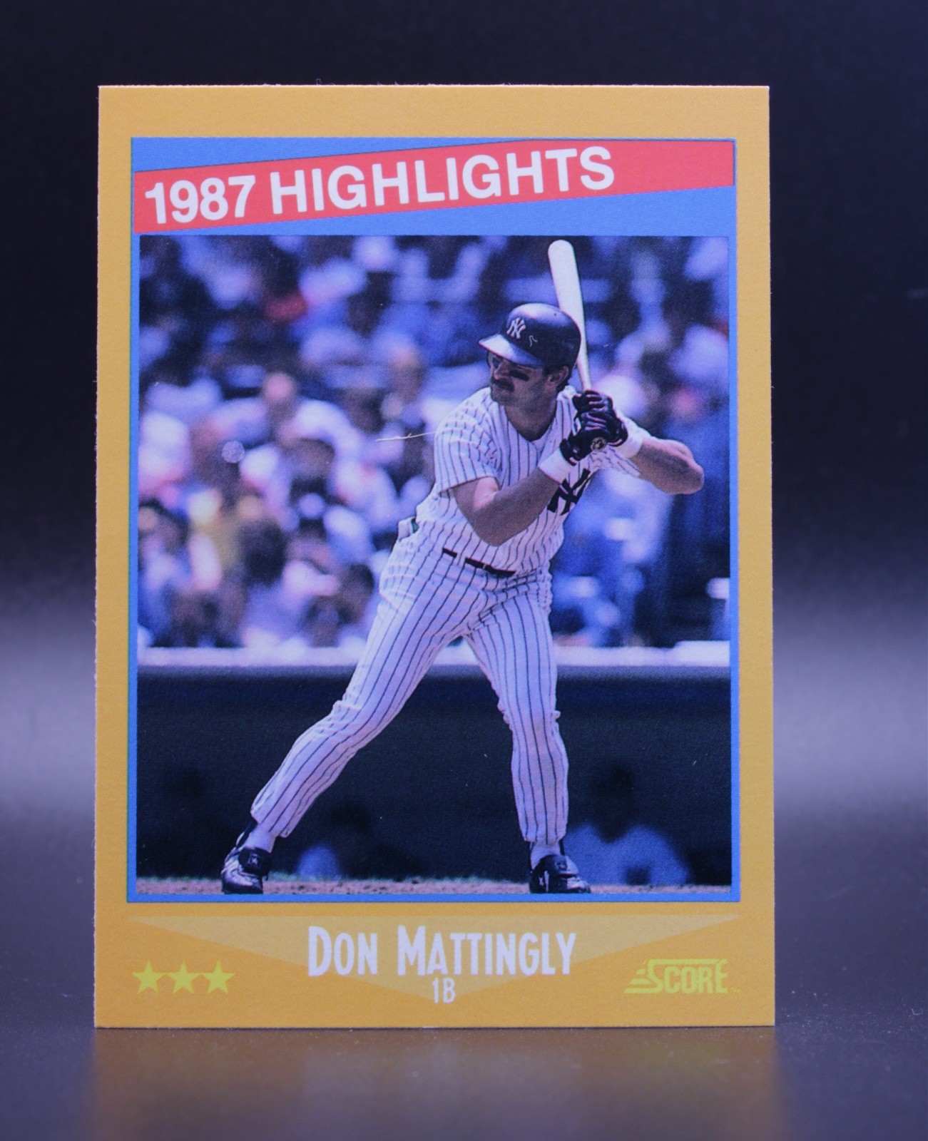 1988 Score - Don Mattingly #658 High Gloss