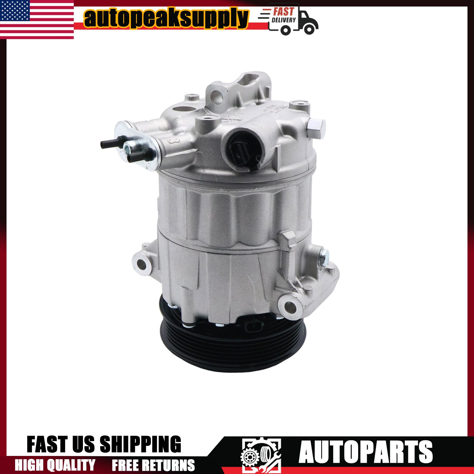 Maserati Levante 2015-2019 Compressor with bracket P/N 35232024F