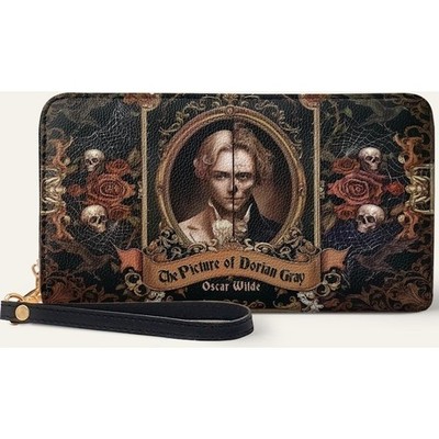 ''The Picture Of Dorian Gray'' Wallet Horror Goth Halloween Oscar Wilde New