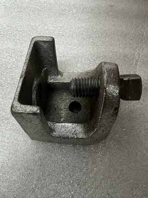 Beam Clamp 1/2''-13 Threaded Set Screw   Heavy Duty Steel   Box of 25, BCE322 PAT