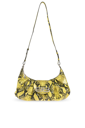 BALENCIAGA Pamela Medium Yellow Shoulder Bag New & Authentic