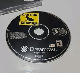 Seaman (Sega Dreamcast, 2000) Disc Only &ndash; Tested & Working &ndash; No Case No Manual