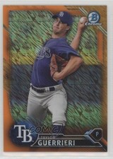 2016 Bowman Chrome Prospects Orange Shimmer Refractor Taylor Guerrieri j2c