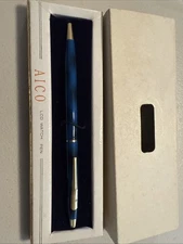 VINTAGE AICO DIGITAL LCD WATCH PEN 1980'S RETRO Untested, No Batteries