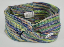 Nike Headband Twist Knot Craft Knit Women's Blue/Black/Yellow