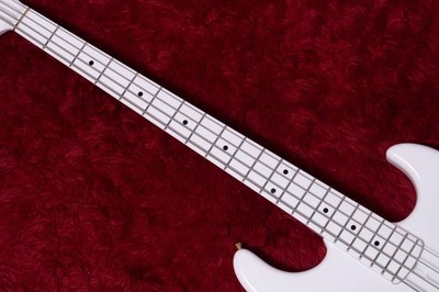 Electric Bass Guitar Moon JJ-4 Larry Graham Model White 2025 S/N