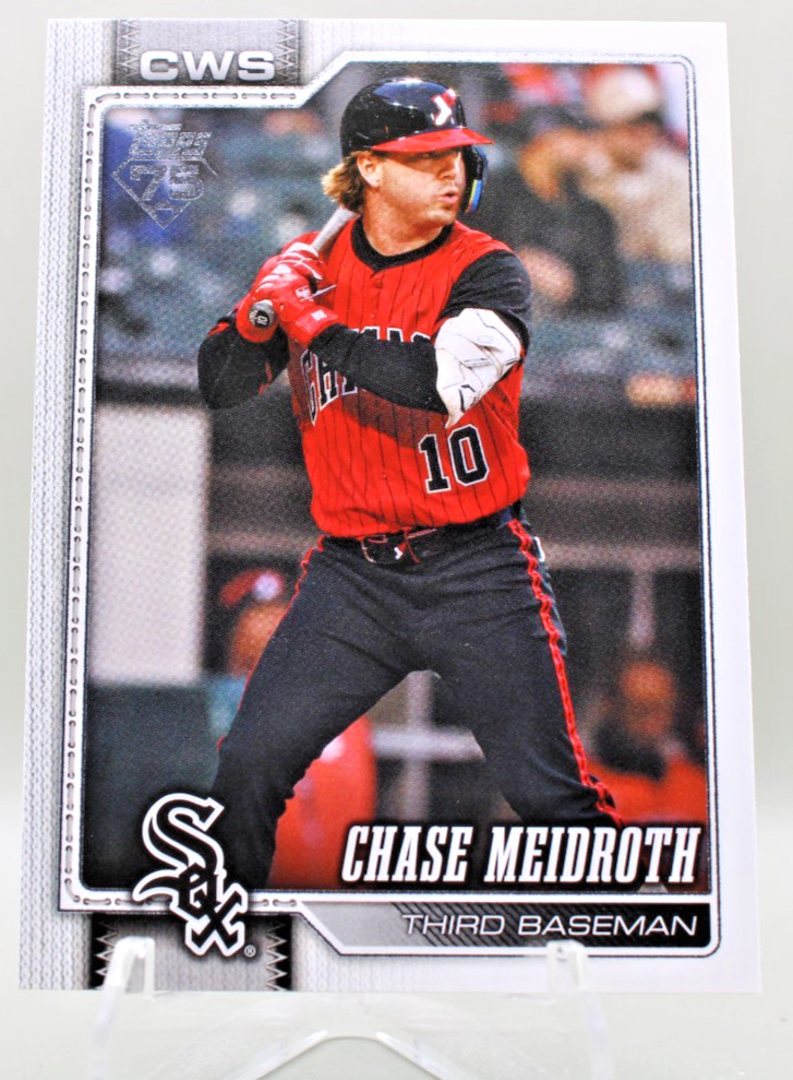2026 Topps Series 2 - Chase Meidroth #581 White Sox