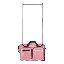 Dance Bag with Garment Rack, 23 Inch Rolling Dance Duffel, with Wheels, USB Port