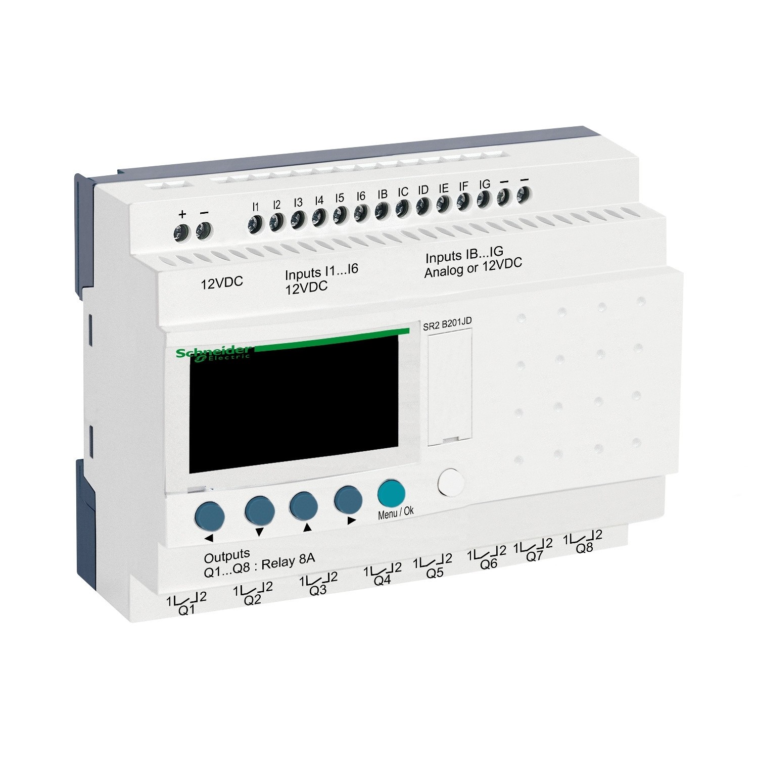 Relais intelligent Zelio Logic SR2B201JD automate programmable 20 E/S