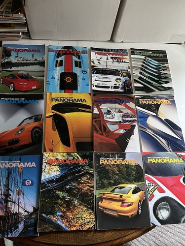 PORSCHE PANORAMA 2007 Magazine Lot 12 Issues Jan-Dec Full Year EX Cond