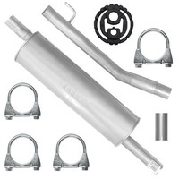 Mitelltopf Auspuff MittelschalldäMpfer Montagesatz Citroen C8 2.0 HDI