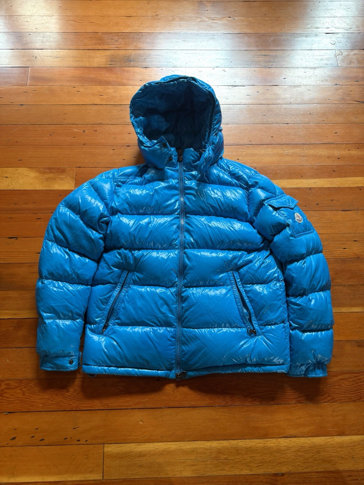 Authentic Moncler Maya Giubotto Puffer Jacket Size 5 L/XL