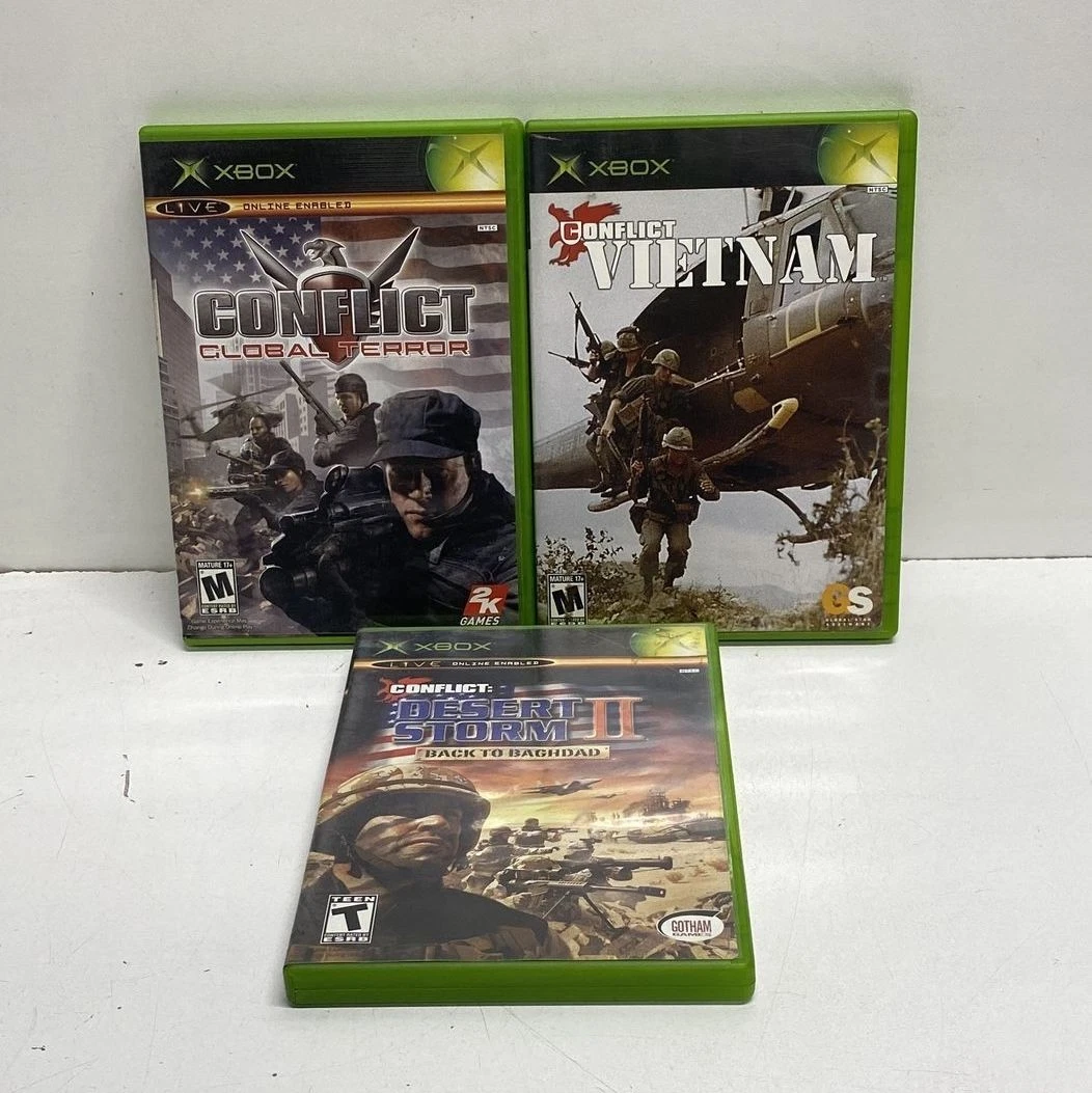 Microsoft Xbox Conflict: Vietnam Shooter Video Games for sale | eBay