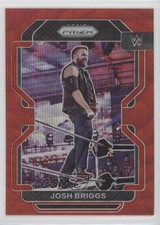 2022 Panini Prizm WWE Ruby Wave Prizm Josh Briggs #177 0am1