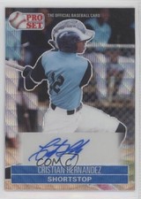 2021 Leaf Pro Set Metal 1991 Base Blue Wave 18/30 Cristian Hernandez Auto s5j