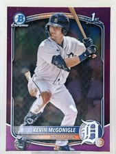 2025 Bowman - Chrome Prospects Kevin McGonigle #BCP-79 Fuchsia Refractor /199  