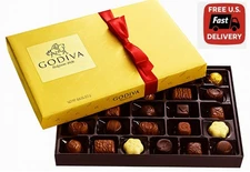 Godiva Goldmark Premium Assorted Belgium Chocolates 11.3 Oz 27 Gift Box Free Shp