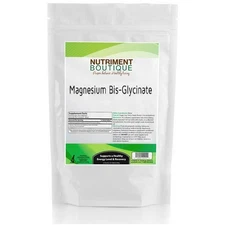 Magnesium BisGlycinate 1000mg Bulk 100 servings 100gram Bag