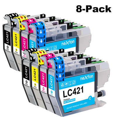 XXL PATRONEN Für Brother LC-421 DCP-J 1050DW DCP-J 1140DW 1800 DW MFC-J1010 DW 