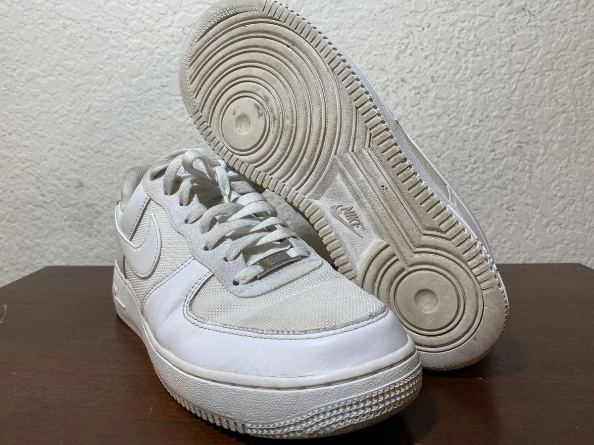 〜きら〜NIKE AIR FORCE 1 ホワイト メタリック Nike Air Force 1 Canvas White Metallic Silver for Sale