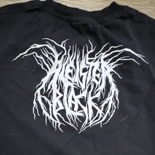 NXT Aleister Black Authentic Black T-Shirt Men's Size L Wrestling - Picture 5 of 5
