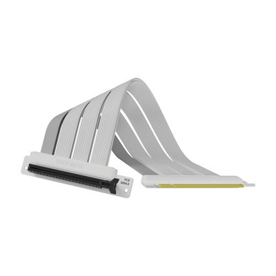 Cooler Master Riser Cable - PCIe 4.0 x16 - 200mm - WHITE Riser Kabel 30cm