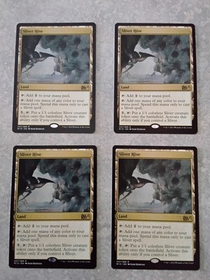 Sliver Hive Core Set 2015 (M15) Regular  x 4 - NM/LP